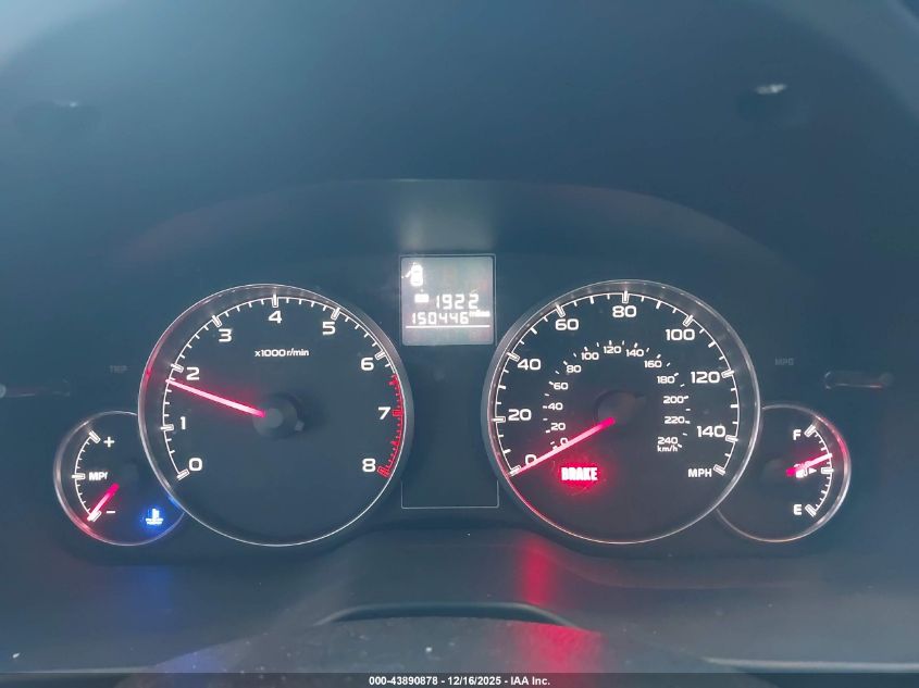 2013 Subaru Outback 2.5I Premium VIN: 4S4BRBCC3D1250702 Lot: 43890878