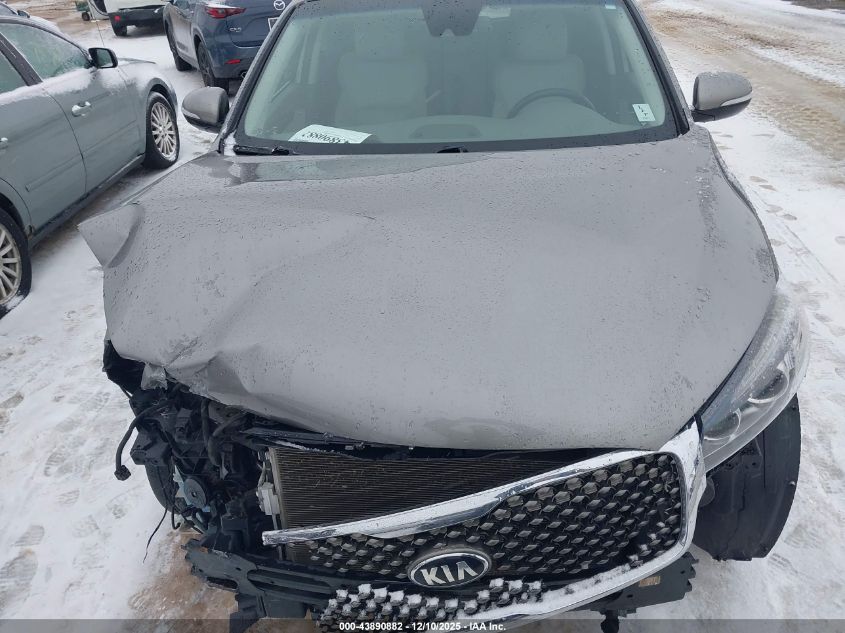 2017 Kia Sorento 3.3L Sx VIN: 5XYPK4A55HG268333 Lot: 43890882