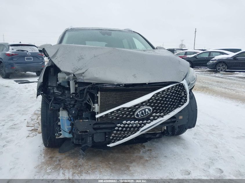 2017 Kia Sorento 3.3L Sx VIN: 5XYPK4A55HG268333 Lot: 43890882