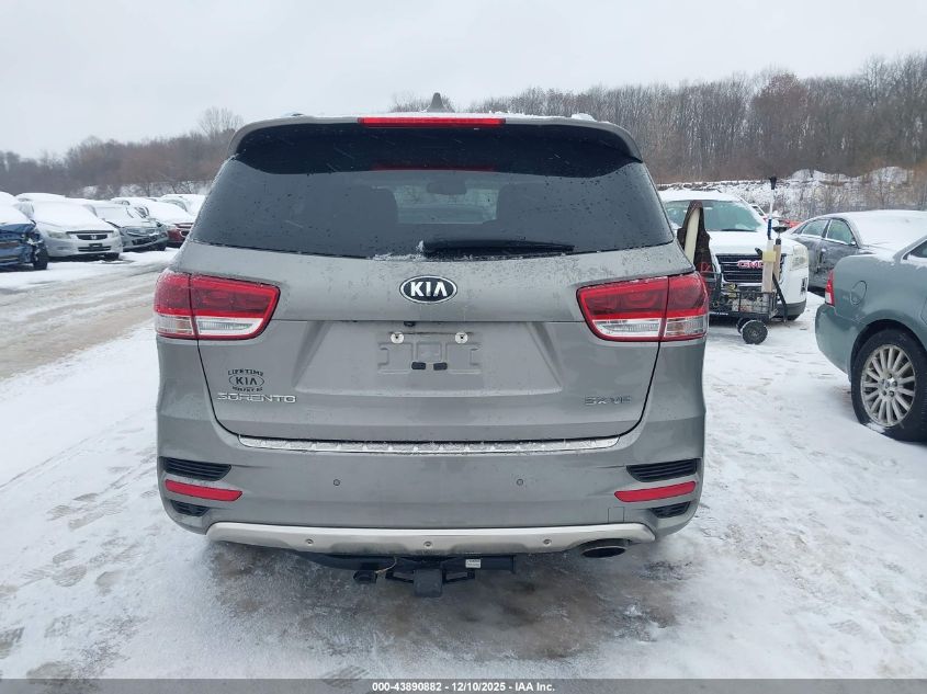 2017 Kia Sorento 3.3L Sx VIN: 5XYPK4A55HG268333 Lot: 43890882