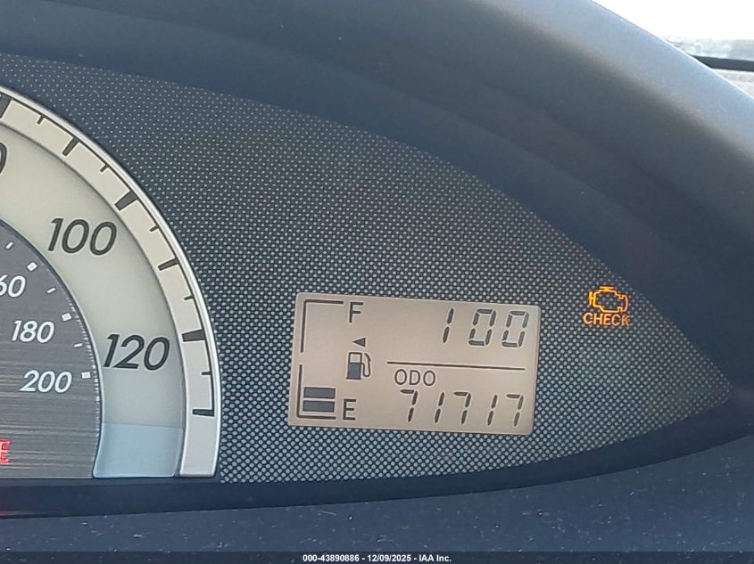 2008 Toyota Yaris VIN: JTDBT923081233121 Lot: 43890886