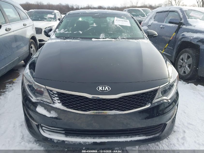 2017 Kia Optima Lx VIN: KNAGT4L30H5159051 Lot: 43890908