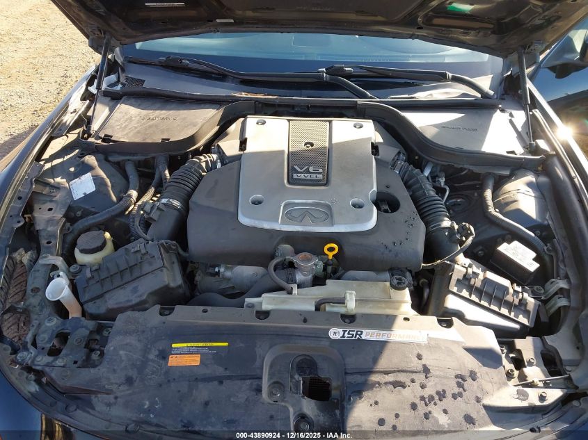 2010 Infiniti G37 VIN: JN1CV6FE9AM355377 Lot: 43890924