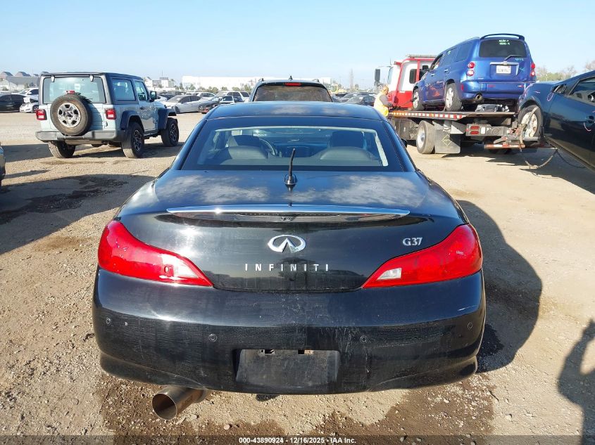 2010 Infiniti G37 VIN: JN1CV6FE9AM355377 Lot: 43890924