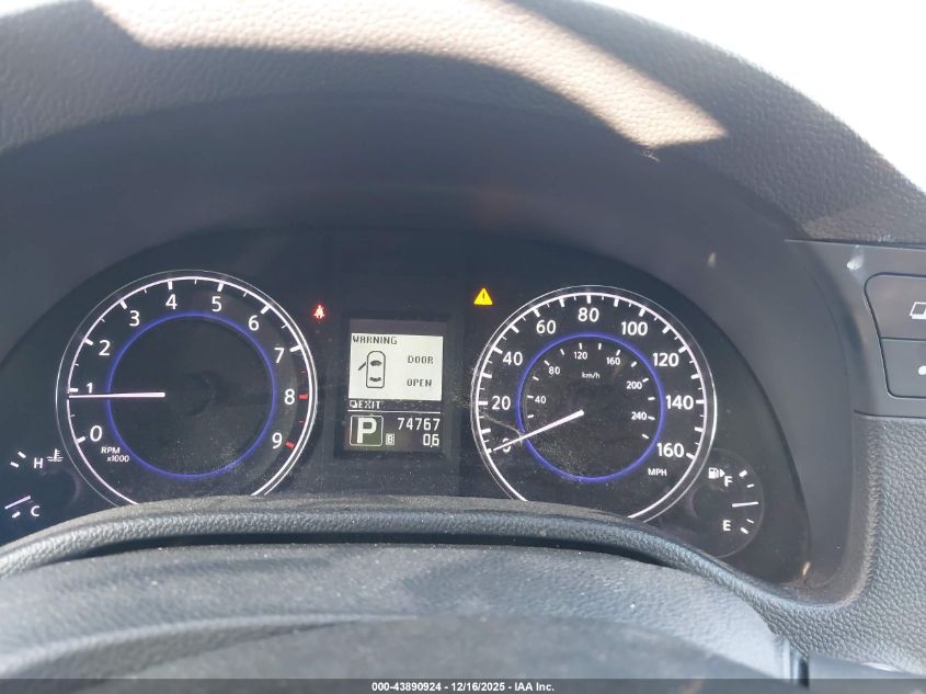 2010 Infiniti G37 VIN: JN1CV6FE9AM355377 Lot: 43890924