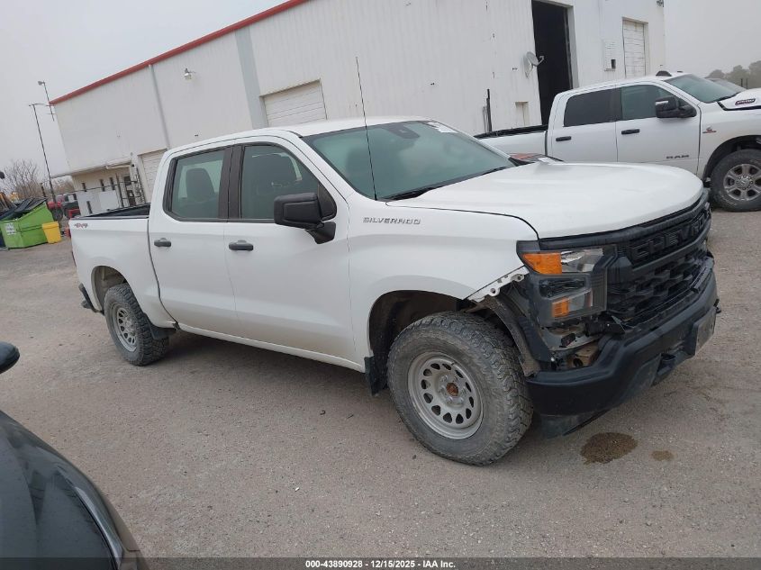 2023 Chevrolet Silverado 1500 Work Truck VIN: 2GCUDAED1P1108424 Lot: 43890928
