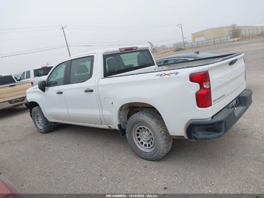 2023 Chevrolet Silverado 1500 Work Truck VIN: 2GCUDAED1P1108424 Lot: 43890928