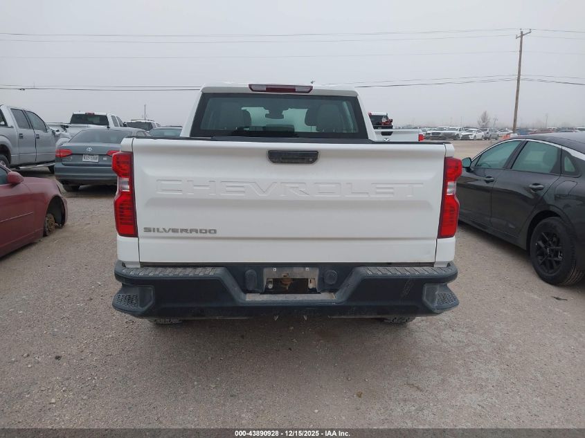 2023 Chevrolet Silverado 1500 Work Truck VIN: 2GCUDAED1P1108424 Lot: 43890928