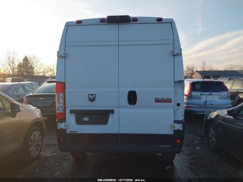2019 Ram Promaster 2500 High Roof 159 Wb VIN: 3C6TRVDG1KE500418 Lot: 43890940