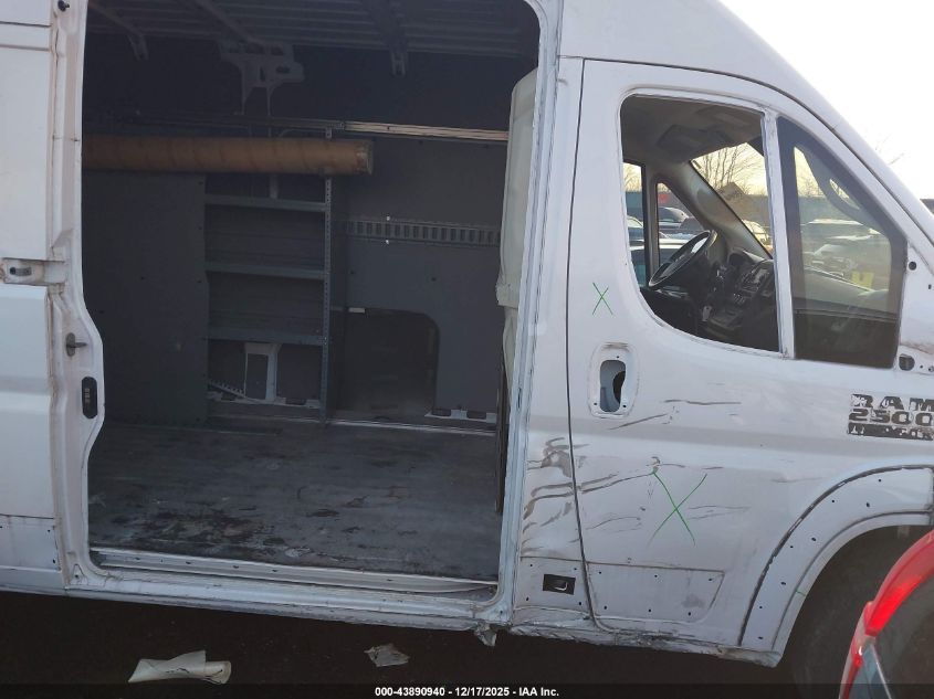 2019 Ram Promaster 2500 High Roof 159 Wb VIN: 3C6TRVDG1KE500418 Lot: 43890940