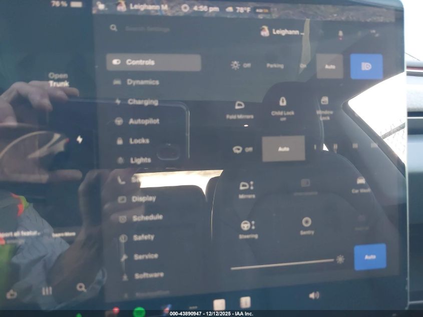 2024 Tesla Model 3 Long Range Dual Motor All-Wheel Drive VIN: 5YJ3E1EB5RF818806 Lot: 43890947