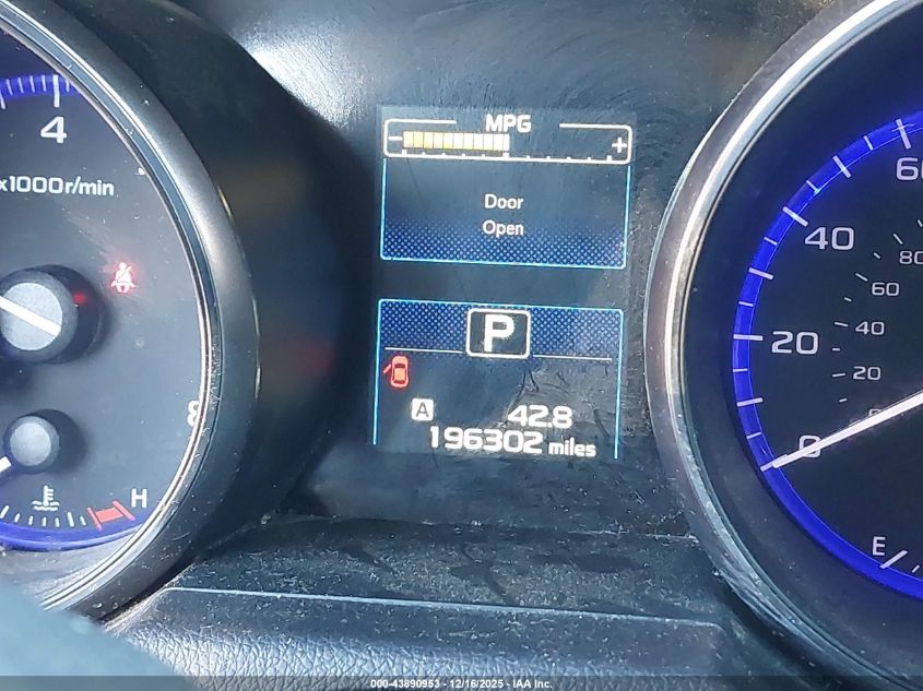 2016 Subaru Outback 2.5I Limited VIN: 4S4BSBJC3G3279178 Lot: 43890953