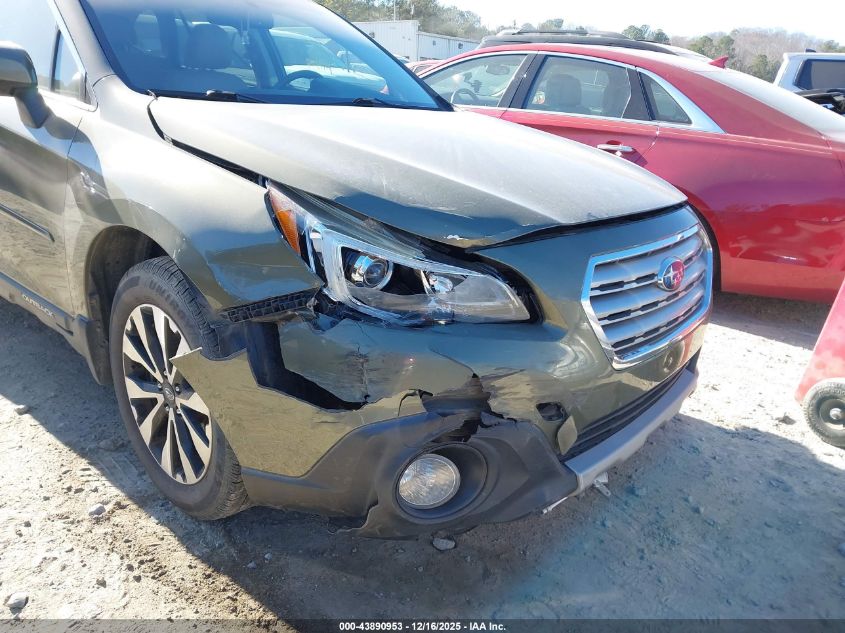 2016 Subaru Outback 2.5I Limited VIN: 4S4BSBJC3G3279178 Lot: 43890953