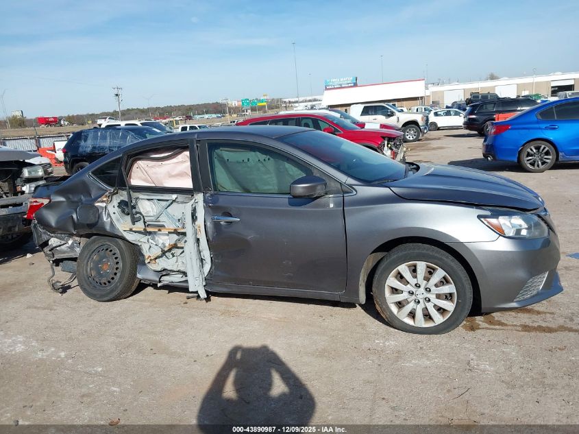 2019 Nissan Sentra S VIN: 3N1AB7AP4KY342954 Lot: 43890987