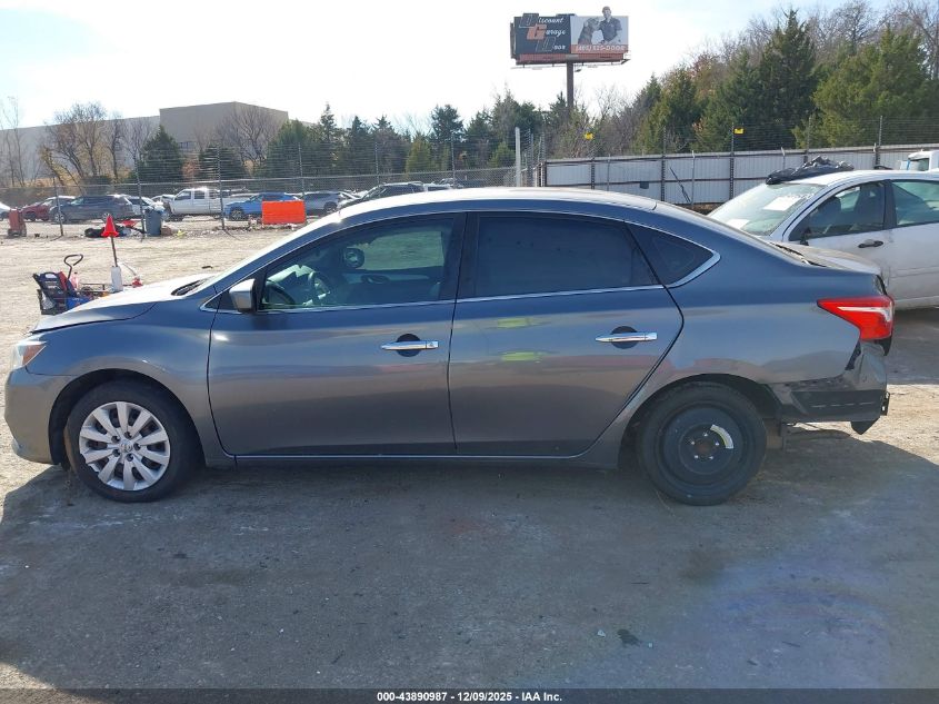 2019 Nissan Sentra S VIN: 3N1AB7AP4KY342954 Lot: 43890987