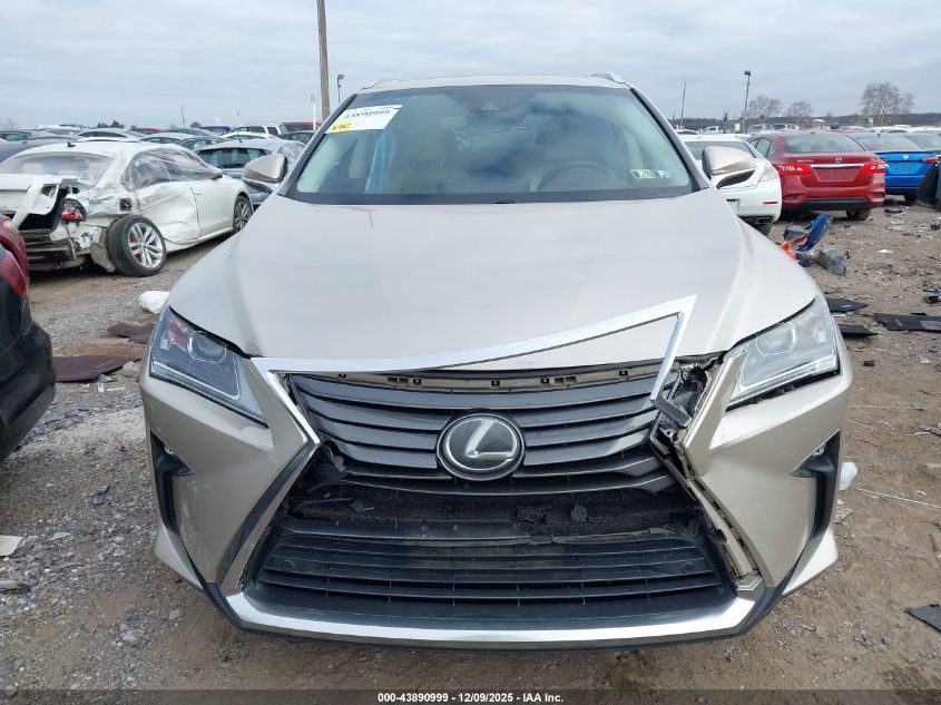 2017 Lexus Rx 350 VIN: 2T2BZMCA8HC076508 Lot: 43890999
