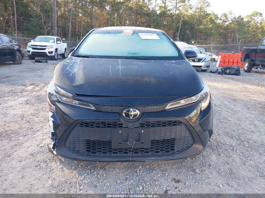 2020 Toyota Corolla Le VIN: JTDEPRAE2LJ106531 Lot: 43891001