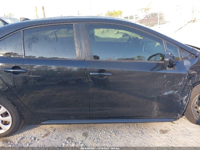 2020 Toyota Corolla Le VIN: JTDEPRAE2LJ106531 Lot: 43891001