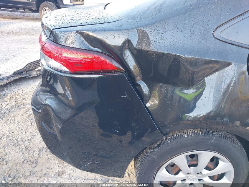 2020 Toyota Corolla Le VIN: JTDEPRAE2LJ106531 Lot: 43891001