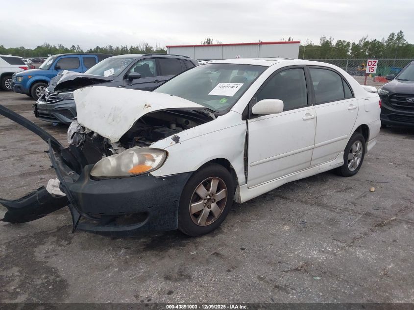 2008 Toyota Corolla S VIN: 1NXBR32E38Z016766 Lot: 43891003