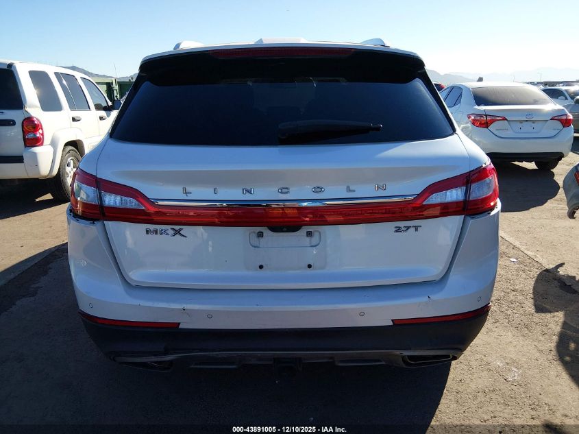 2018 Lincoln Mkx Reserve VIN: 2LMPJ6LP3JBL41917 Lot: 43891005