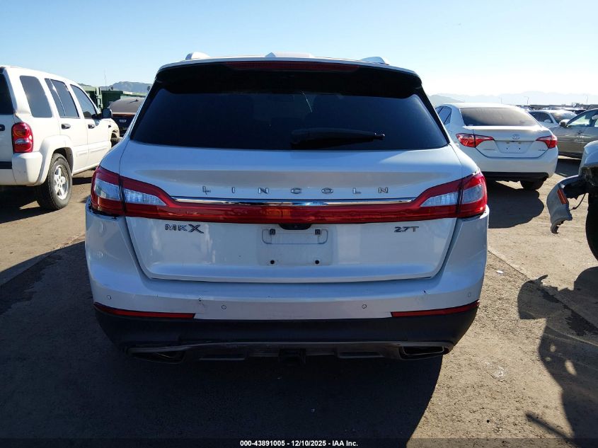2018 Lincoln Mkx Reserve VIN: 2LMPJ6LP3JBL41917 Lot: 43891005