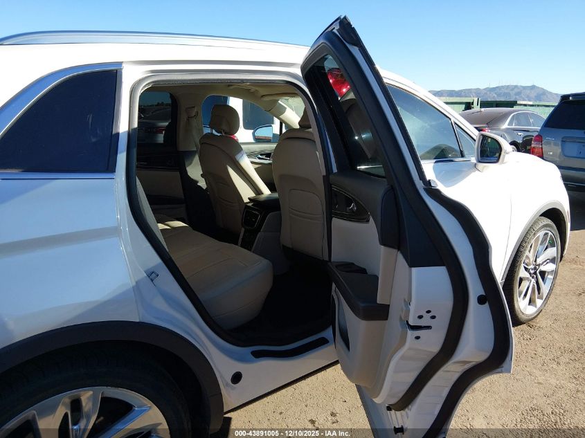 2018 Lincoln Mkx Reserve VIN: 2LMPJ6LP3JBL41917 Lot: 43891005