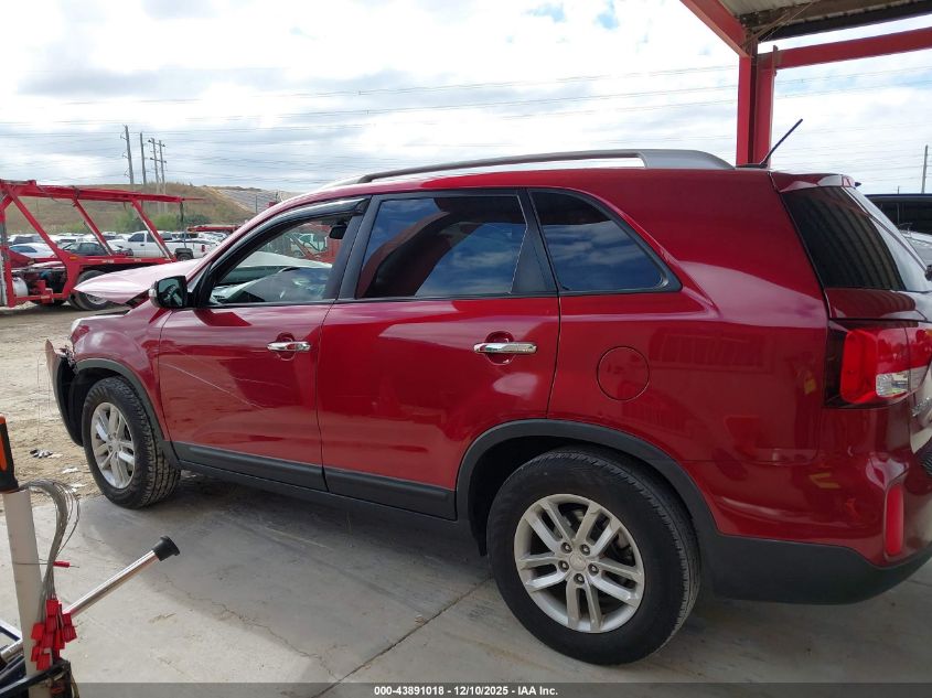 2014 Kia Sorento Lx V6 VIN: 5XYKT4A71EG521507 Lot: 43891018