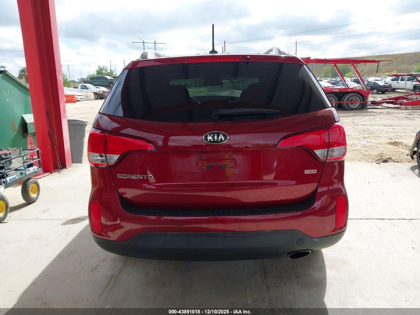 2014 Kia Sorento Lx V6 VIN: 5XYKT4A71EG521507 Lot: 43891018