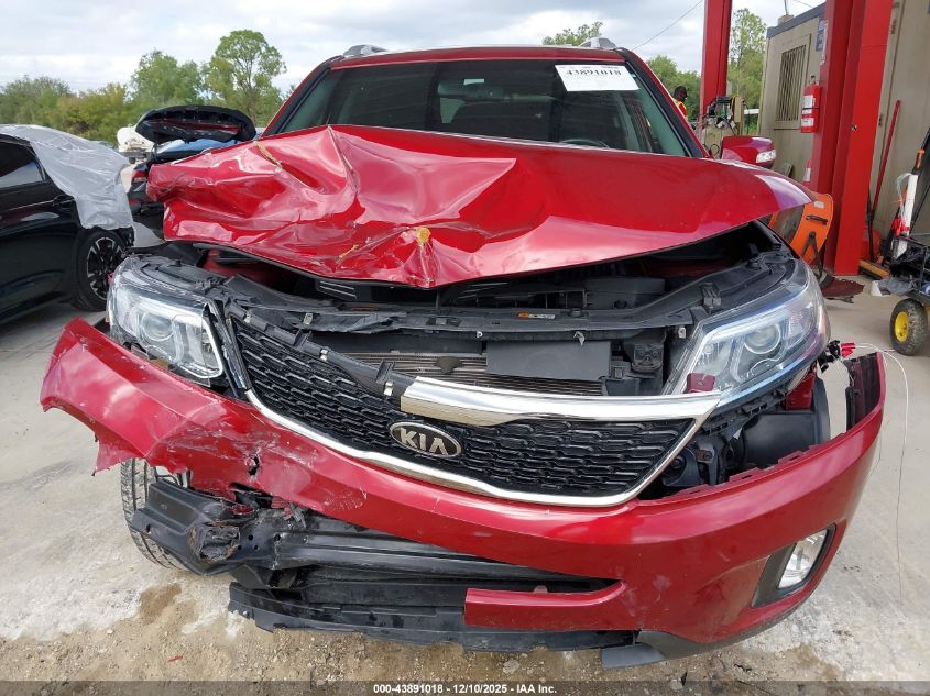 2014 Kia Sorento Lx V6 VIN: 5XYKT4A71EG521507 Lot: 43891018