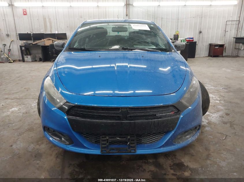2015 Dodge Dart Sxt VIN: 1C3CDFBB6FD224270 Lot: 43891037