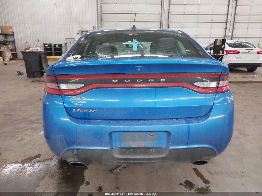 2015 Dodge Dart Sxt VIN: 1C3CDFBB6FD224270 Lot: 43891037