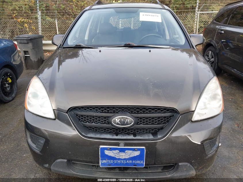 2009 Kia Rondo Lx VIN: KNAFG528897259939 Lot: 43891059