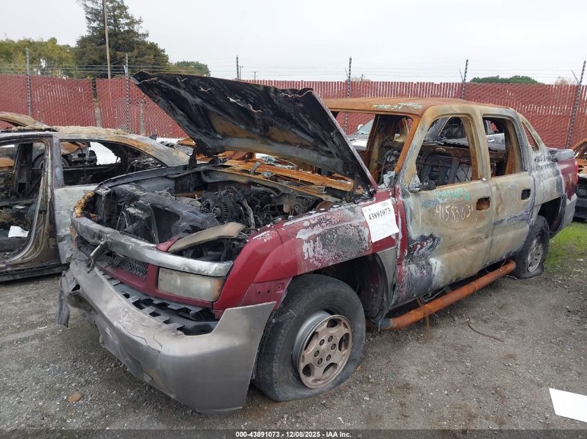 2006 Chevrolet Avalanche 1500 Ls VIN: 3GNEC12Z26G115080 Lot: 43891073