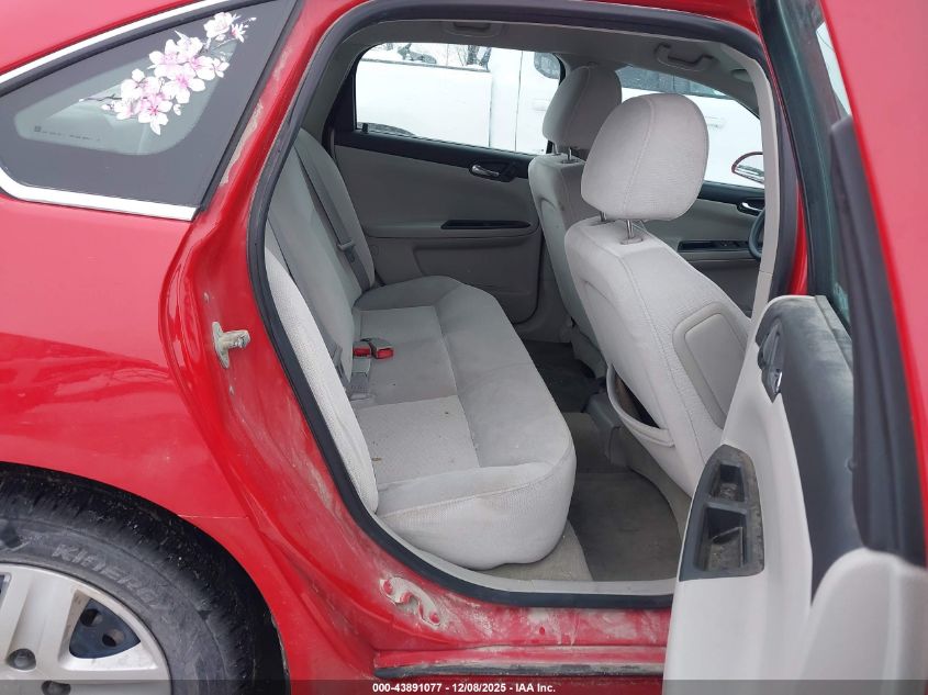 2011 Chevrolet Impala Ls VIN: 2G1WF5EK7B1256992 Lot: 43891077