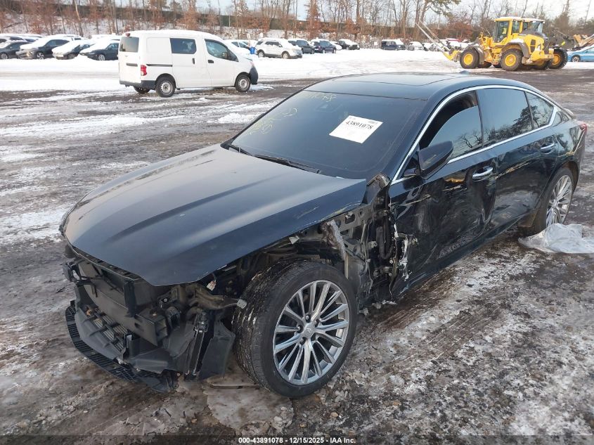 1G6DT5RW7N0107280 2022 CADILLAC CT5 photo no. 2