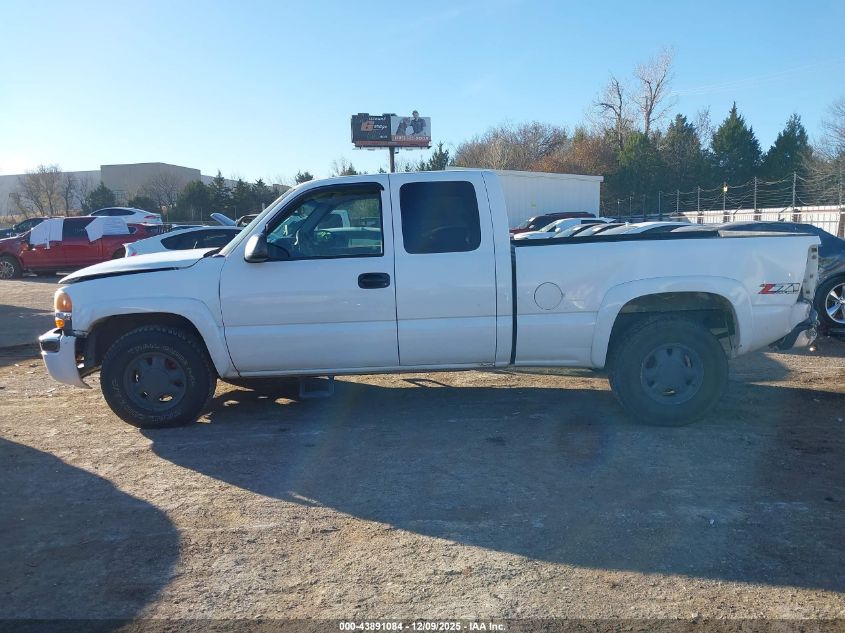 2003 GMC Sierra 1500 Sle VIN: 1GTEK19T43E322201 Lot: 43891084