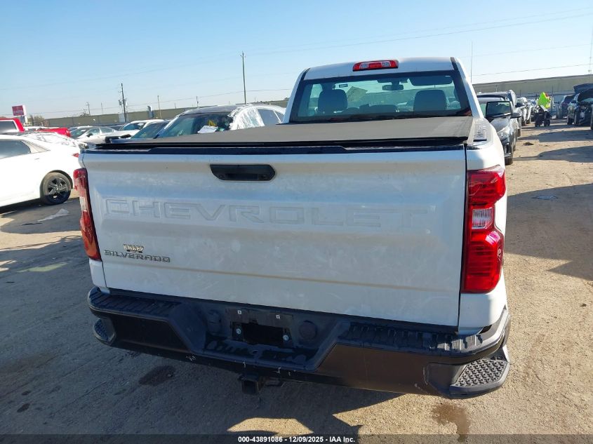 2020 Chevrolet Silverado 1500 2Wd Long Bed Wt VIN: 3GCNWAEHXLG142820 Lot: 43891086