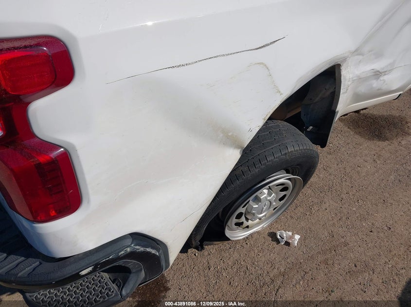 2020 Chevrolet Silverado 1500 2Wd Long Bed Wt VIN: 3GCNWAEHXLG142820 Lot: 43891086