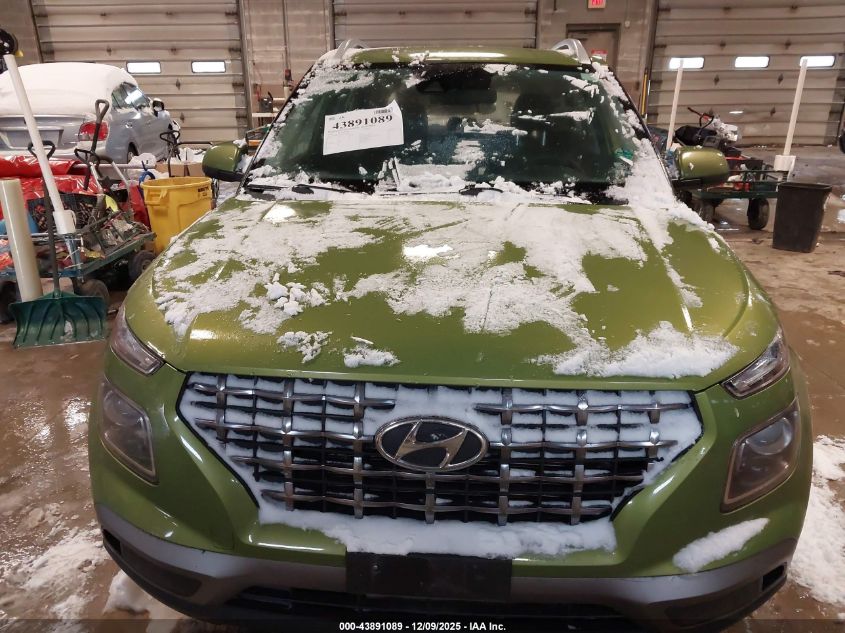 2020 Hyundai Venue Sel VIN: KMHRC8A36LU047743 Lot: 43891089