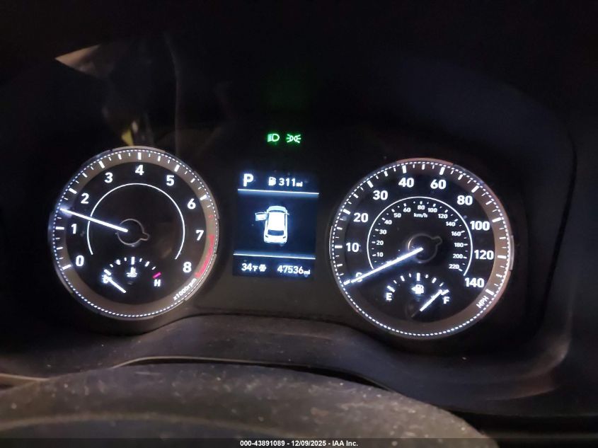 2020 Hyundai Venue Sel VIN: KMHRC8A36LU047743 Lot: 43891089