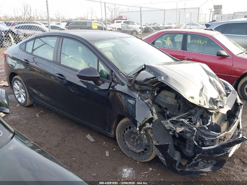 2019 Chevrolet Cruze Ls VIN: 1G1BC5SM6K7148699 Lot: 43891092