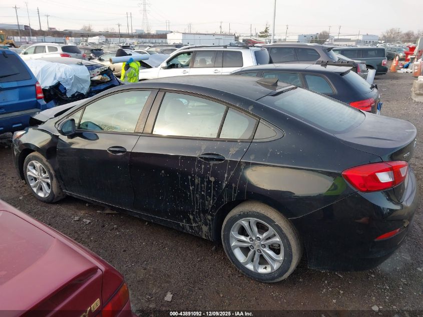 2019 Chevrolet Cruze Ls VIN: 1G1BC5SM6K7148699 Lot: 43891092