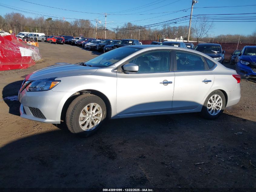 2019 Nissan Sentra Sv VIN: 3N1AB7AP6KY259638 Lot: 43891099