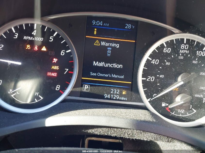 2019 Nissan Sentra Sv VIN: 3N1AB7AP6KY259638 Lot: 43891099