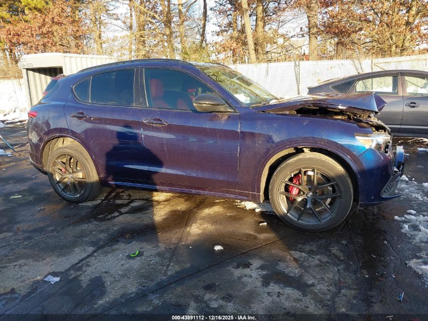 2021 Alfa Romeo Stelvio Ti Awd VIN: ZASPAKBN8M7D18744 Lot: 43891112