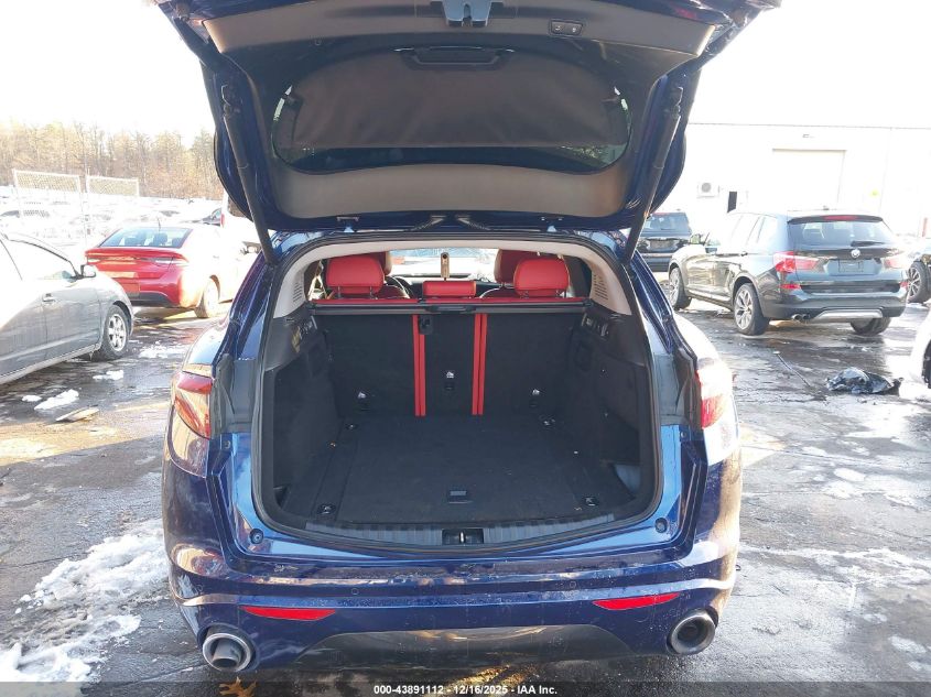2021 Alfa Romeo Stelvio Ti Awd VIN: ZASPAKBN8M7D18744 Lot: 43891112