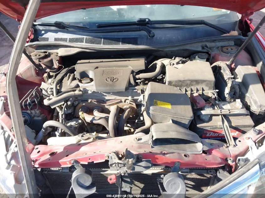 2012 Toyota Camry Le VIN: 4T4BF1FK8CR259551 Lot: 43891114