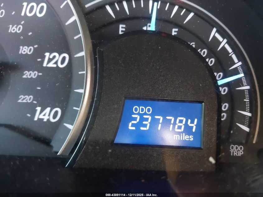 2012 Toyota Camry Le VIN: 4T4BF1FK8CR259551 Lot: 43891114