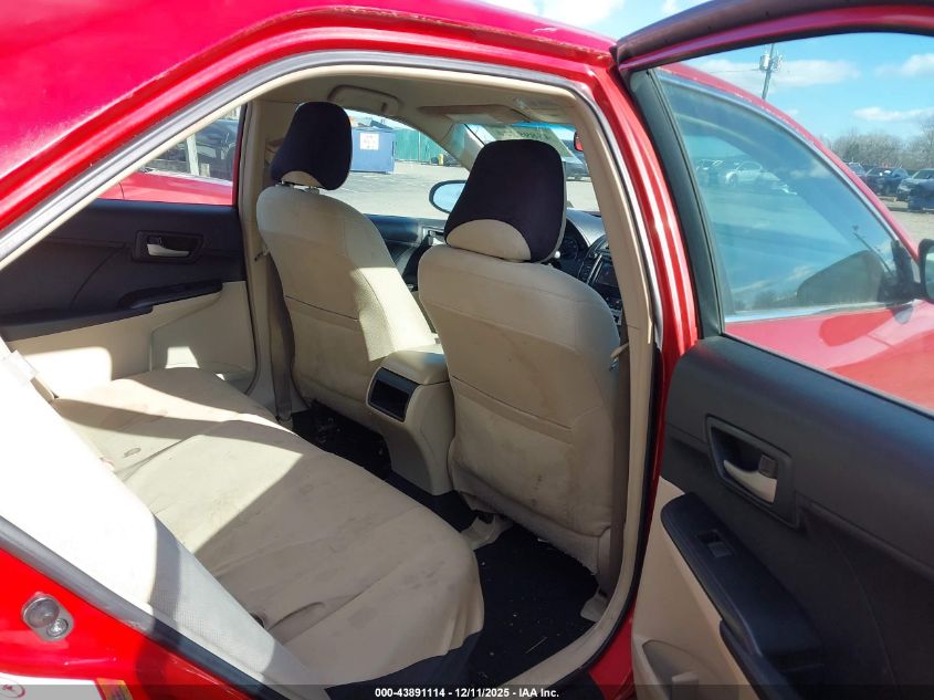 2012 Toyota Camry Le VIN: 4T4BF1FK8CR259551 Lot: 43891114